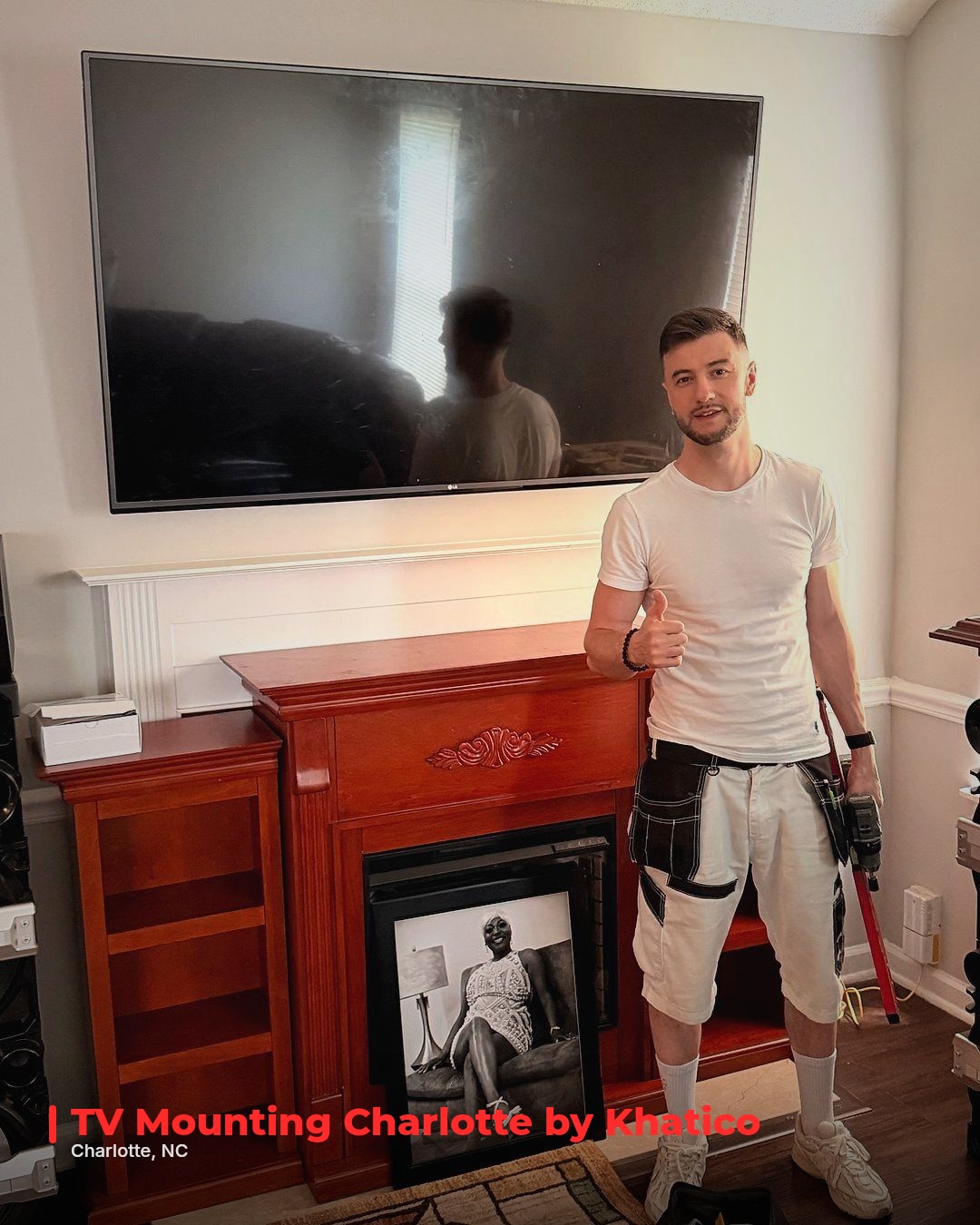 TV Mounting Service in Charlotte, NC — photo 1