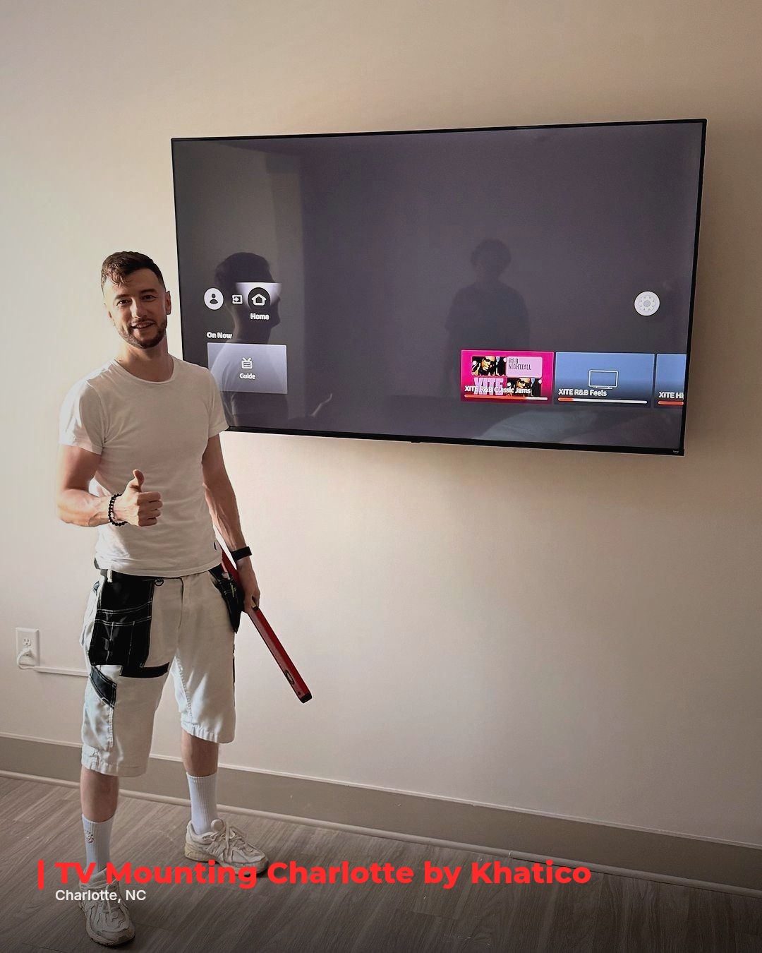 TV Mounting Service in Charlotte, NC — photo 1