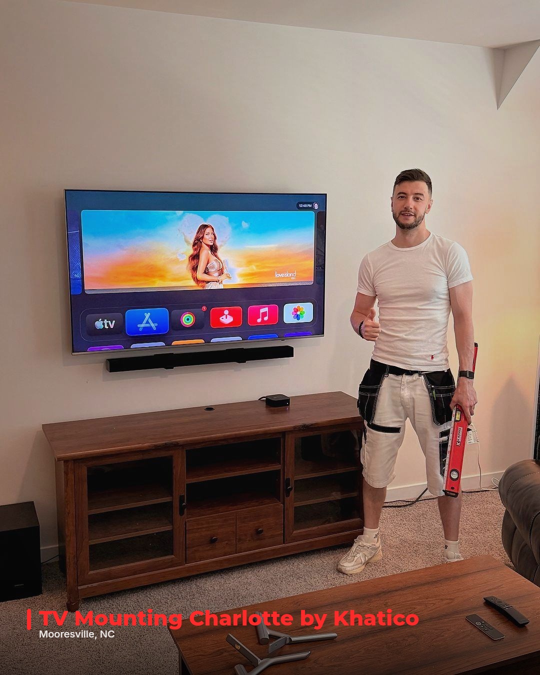TV Mounting Service in Charlotte, NC — photo 1