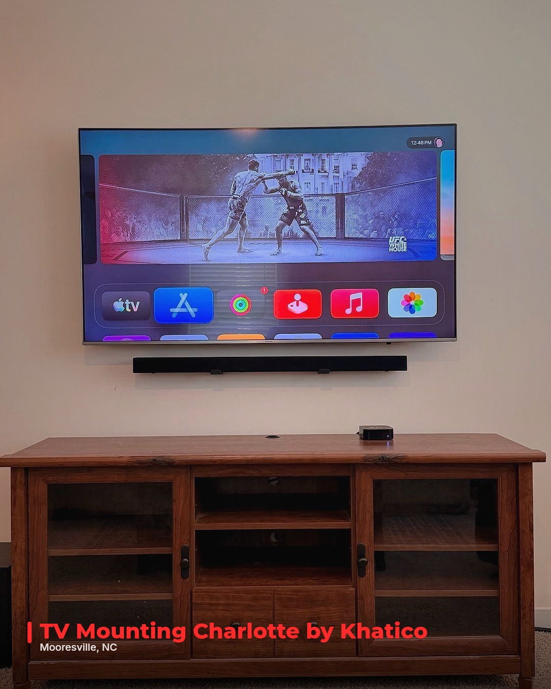 TV Mounting Service in Charlotte, NC — photo 1
