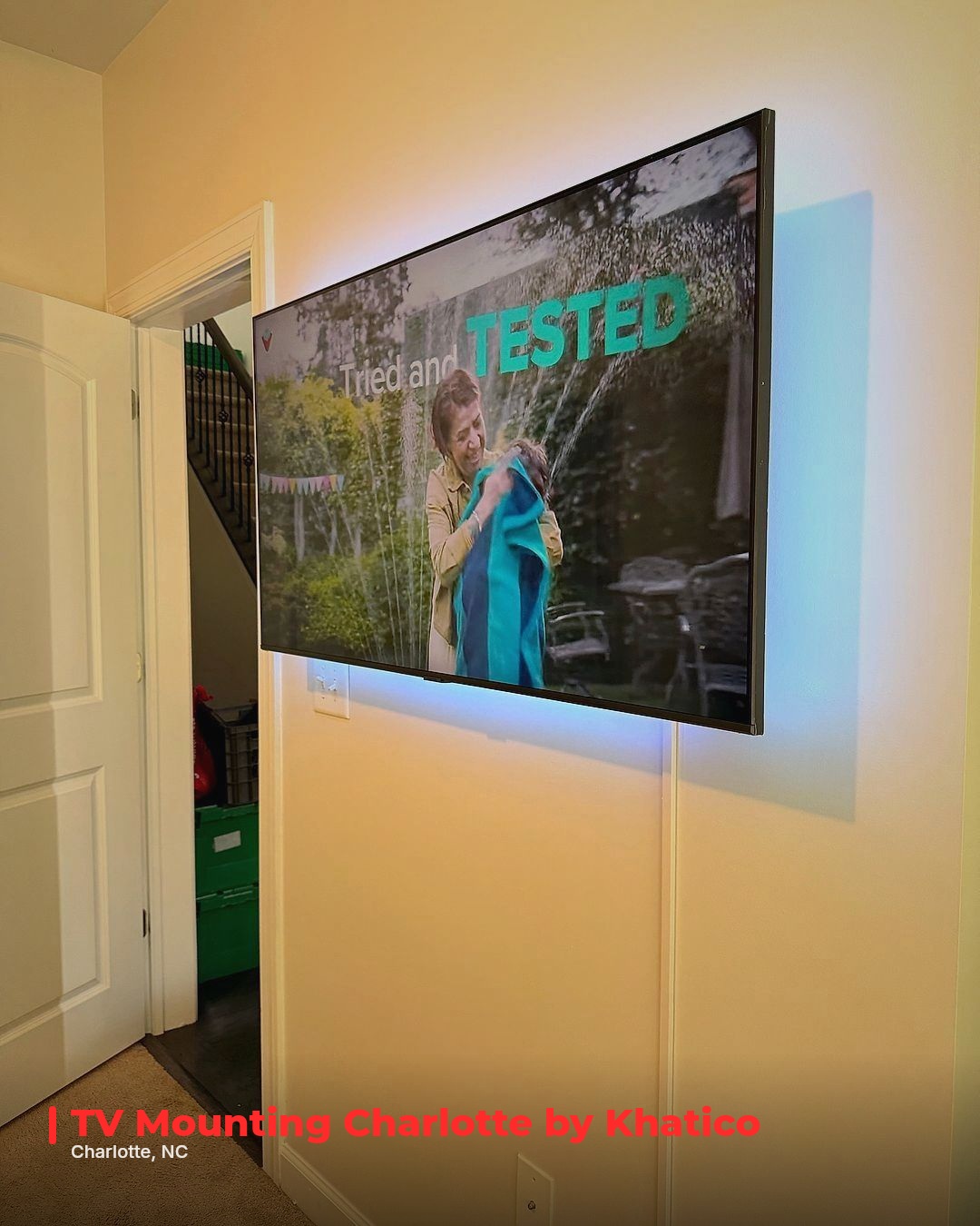 TV Mounting Service in Charlotte, NC — photo 1