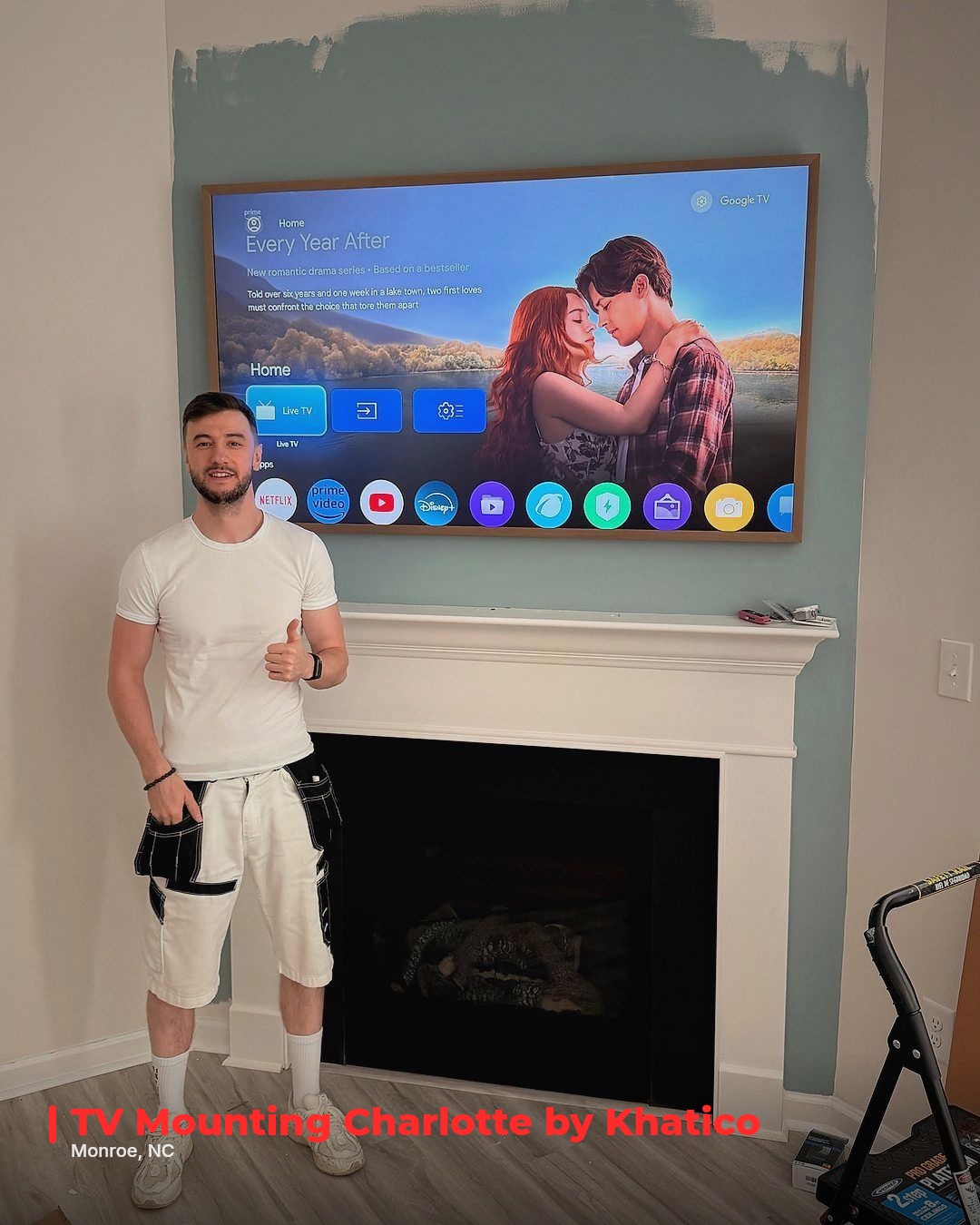 TV Mounting Service in Charlotte, NC — photo 1
