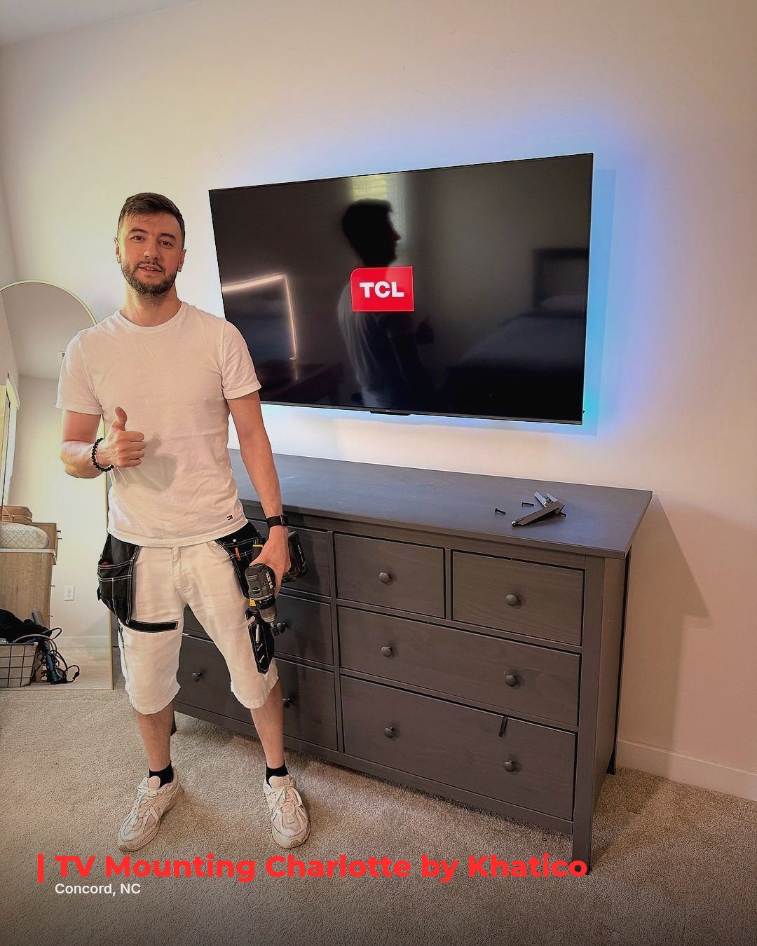 TV Mounting Service in Charlotte, NC — photo 1
