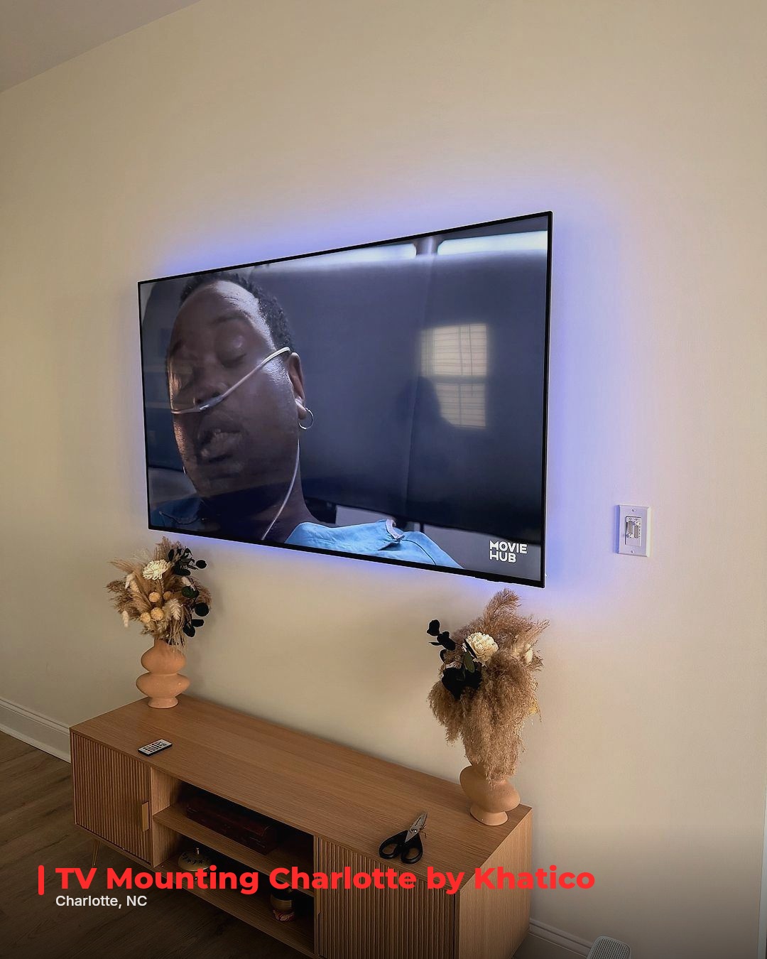 TV Mounting Service in Charlotte, NC — photo 1