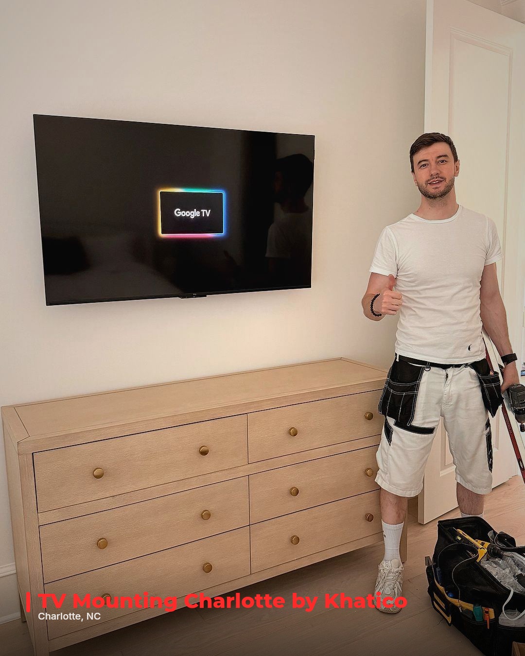 TV Mounting Service in Charlotte, NC — photo 1