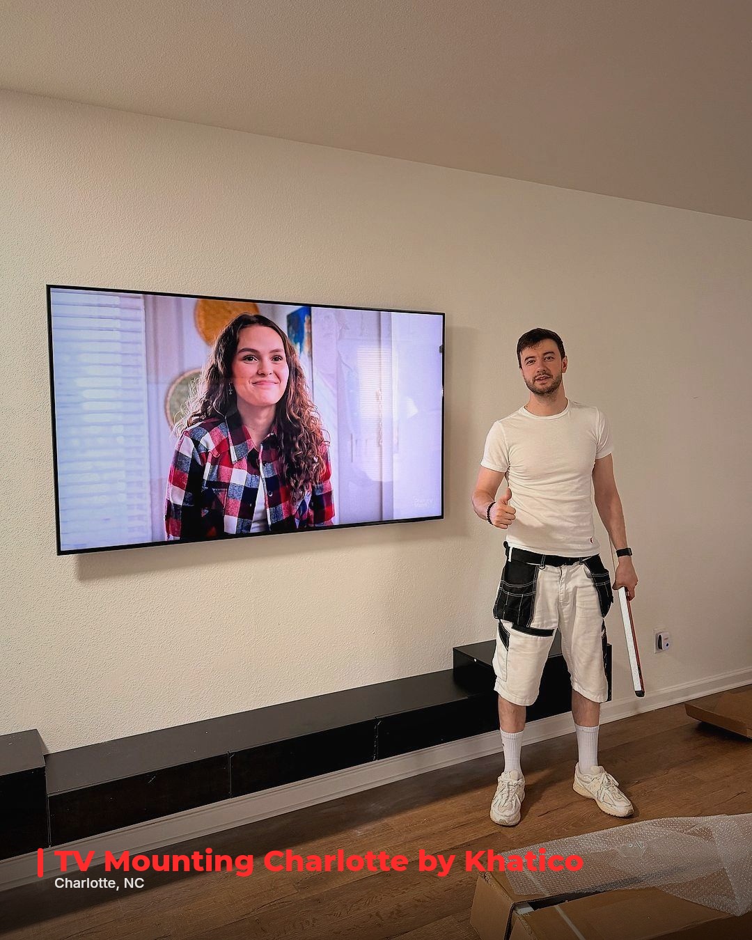 TV Mounting Service in Charlotte, NC — photo 1
