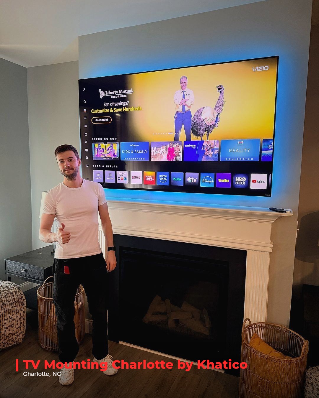 tv in Charlotte, NC