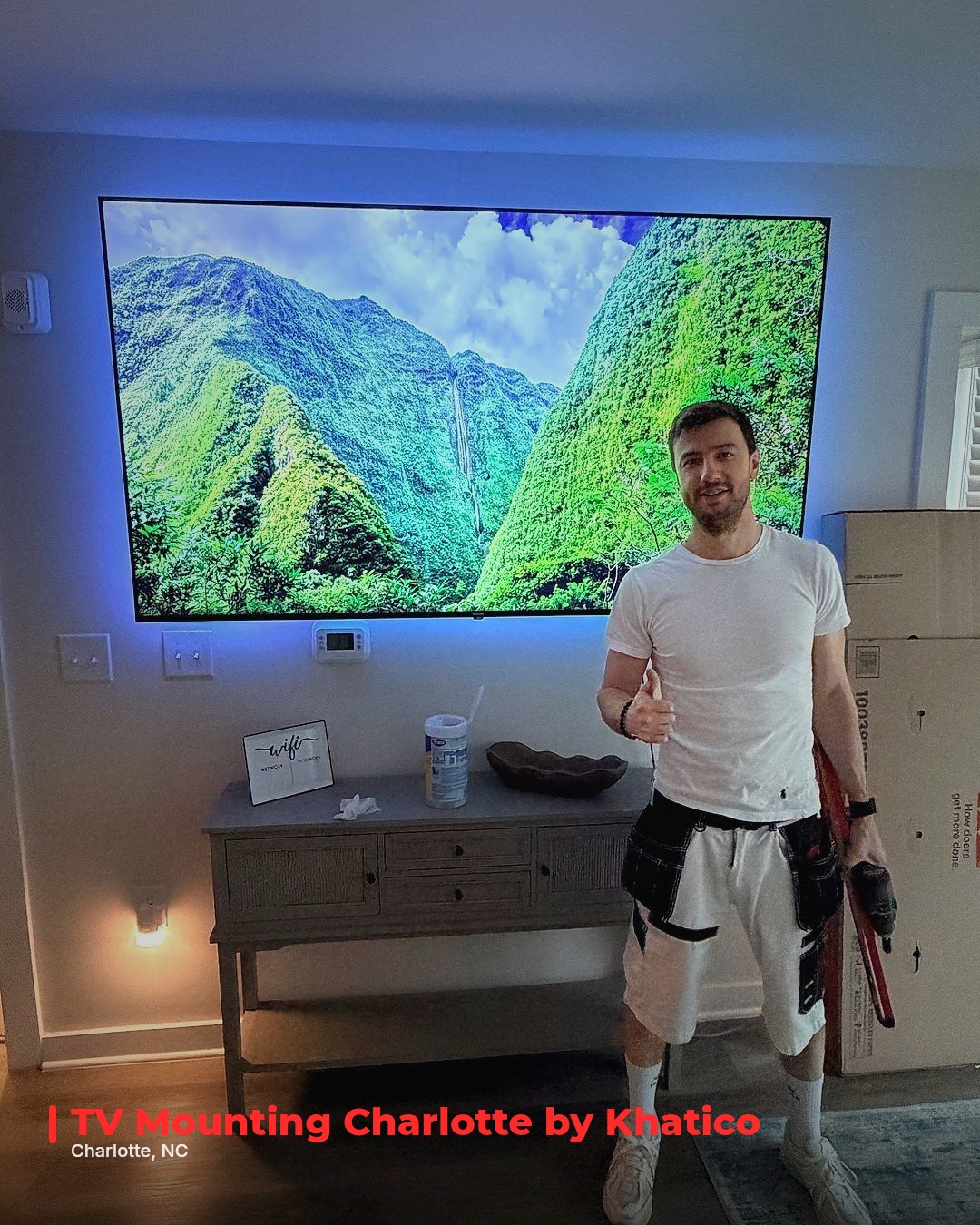 TV Mounting Service in Charlotte, NC