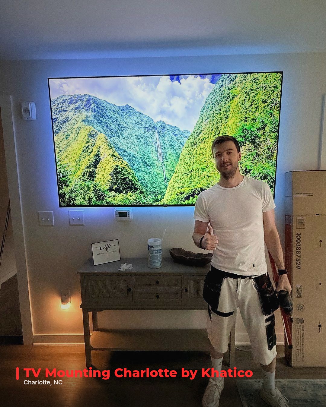 TV Mounting Service in Charlotte, NC
