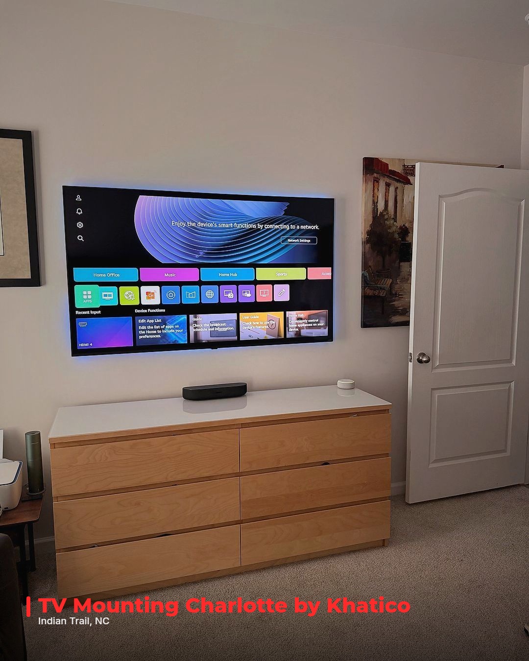 TV Mounting Service in Indian Trail, NC