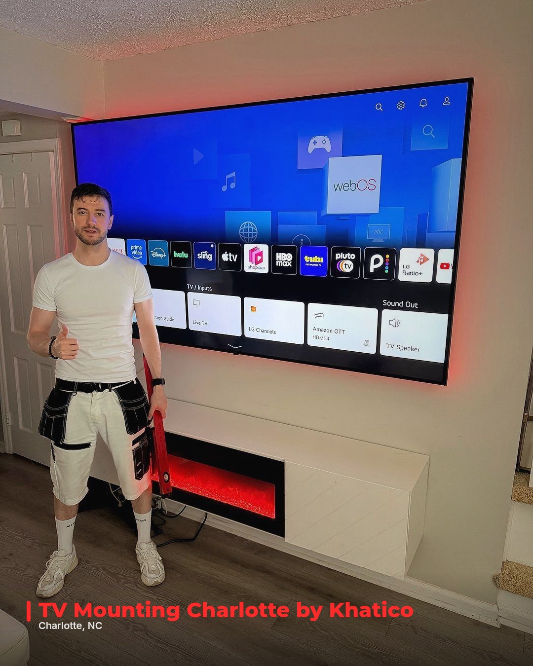 TV Mounting Service in Charlotte, NC