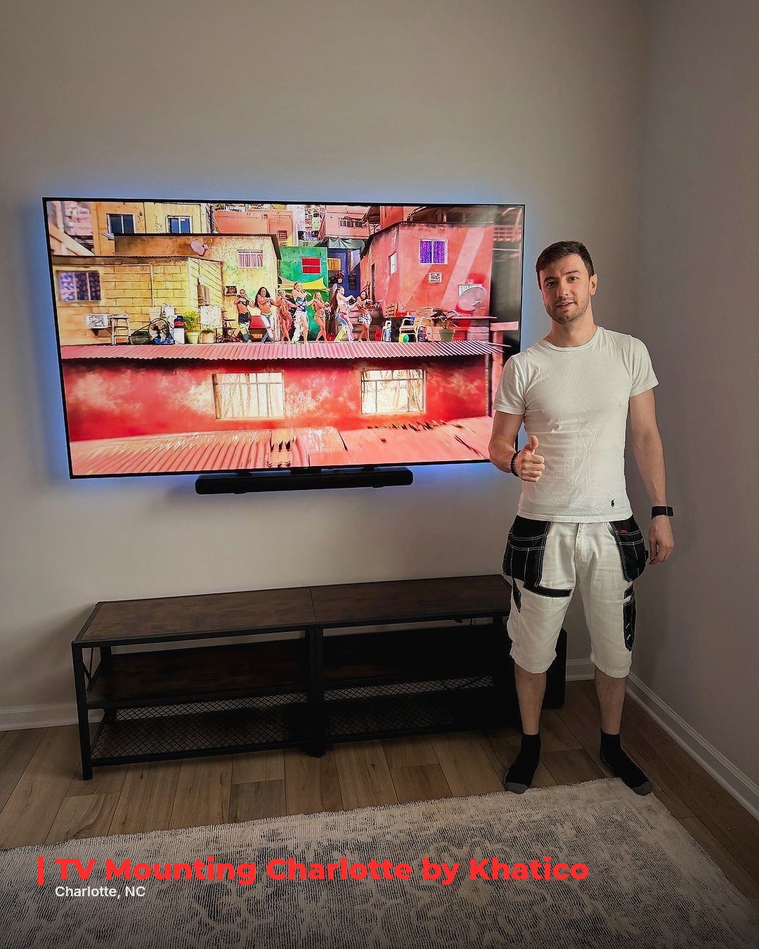 TV Mounting Service in Charlotte, NC — photo 1