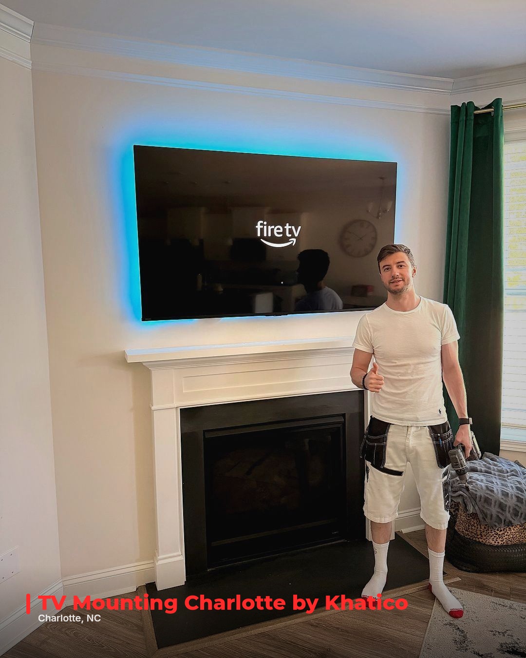 TV Mounting Service in Charlotte, NC — photo 1